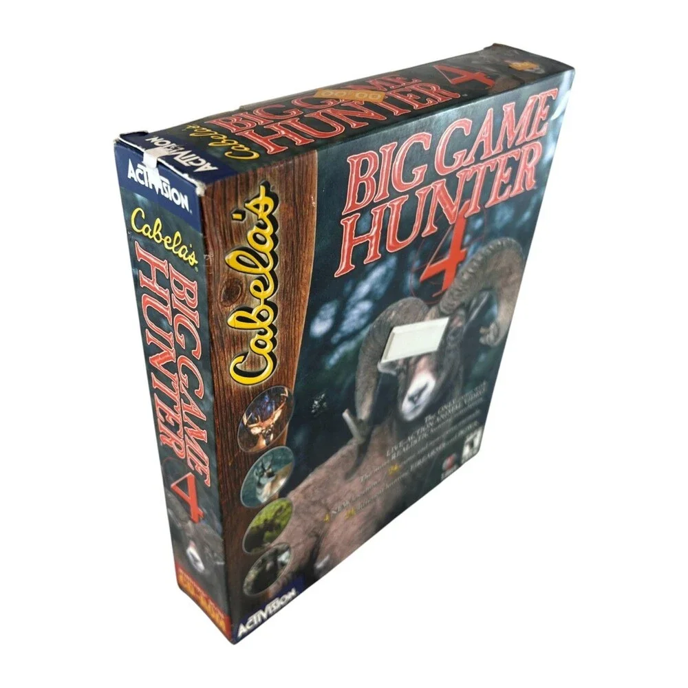Cabelas Big Game Hunter 4 PC Big Box Sealed 2000